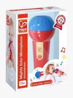 Micro à Résonance HAPE Rouge - Hape -Périphériques Pour Enfants micro a resonance hape 2