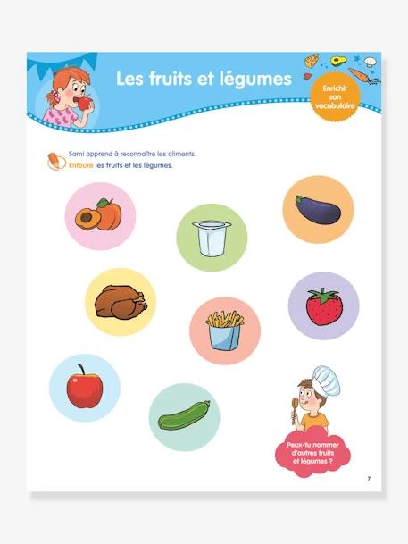 Mon Année De Grande Section Avec Sami Et Julie 5-6 Ans - HACHETTE ÉDUCATION Blanc - Hachette 4 Mon Année De Grande Section Avec Sami Et Julie 5-6 Ans - HACHETTE ÉDUCATION Blanc - Hachette – Image 4
