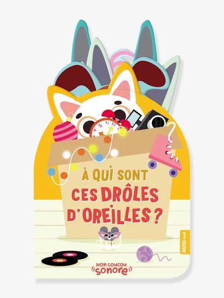 Mon Coucou Sonore - À Qui Sont Ces Drôles D'oreilles ? - AUZOU Blanc - Auzou 2 Mon Coucou Sonore - À Qui Sont Ces Drôles D'oreilles ? - AUZOU Blanc - Auzou – Image 2