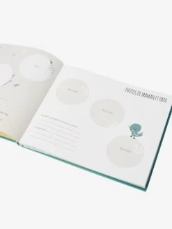 Mon Livre De Naissance + Toise Vert - Vertbaudet -Périphériques Pour Enfants mon livre de naissance toise 5