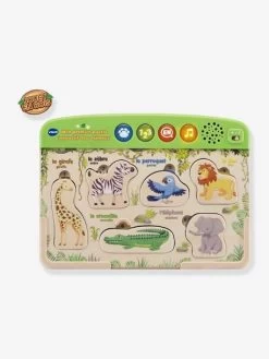 Mon Premier Puzzle Interactif Des Animaux - VTECH Marron - Toutes Les Marques