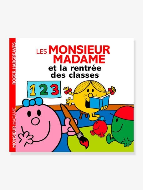 Monsieur Madame - La Rentrée Des Classes HACHETTE Blanc - Hachette 1 Monsieur Madame - La Rentrée Des Classes HACHETTE Blanc - Hachette