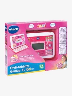 Ordi-tablette Genius XL Color VTECH Rose - Toutes Les Marques -Périphériques Pour Enfants ordi tablette genius xl color vtech 4