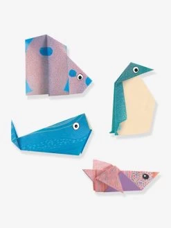 Origami Facile - Les Animaux Polaires DJECO Bleu - Djeco 8 Origami Facile - Les Animaux Polaires DJECO Bleu - Djeco -Périphériques Pour Enfants origami facile les animaux polaires djeco 2