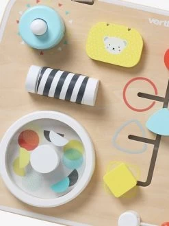 Panneau D'activités En Bois FSC® Multicolore - Vertbaudet -Périphériques Pour Enfants panneau dactivites en bois fsc 3