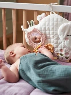 Panneau D'activités En Tissu PAYS ROSE Multicolore - Vertbaudet -Périphériques Pour Enfants panneau dactivites en tissu pays rose 2