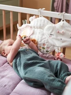 Panneau D'activités En Tissu PAYS ROSE Multicolore - Vertbaudet -Périphériques Pour Enfants panneau dactivites en tissu pays rose 4