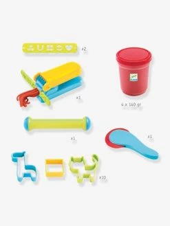 Pâte à Modeler Tout Pour Commencer DJECO Bleu - Djeco -Périphériques Pour Enfants pate a modeler tout pour commencer djeco 3