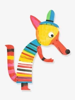 Peinture - La Famille Renard DJECO Bleu - Djeco -Périphériques Pour Enfants peinture la famille renard djeco 3