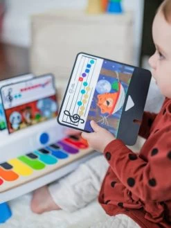 Piano Connecté Magic Touch - HAPE Blanc - Hape -Périphériques Pour Enfants piano connecte magic touch hape 2