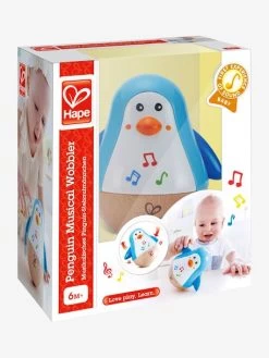 Pingouin Culbuto Musical HAPE Bleu - Hape -Périphériques Pour Enfants pingouin culbuto musical hape 4