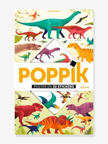 Poppik Dinosaures MILAN Blanc - Hachette 1 Poppik Dinosaures MILAN Blanc - Hachette