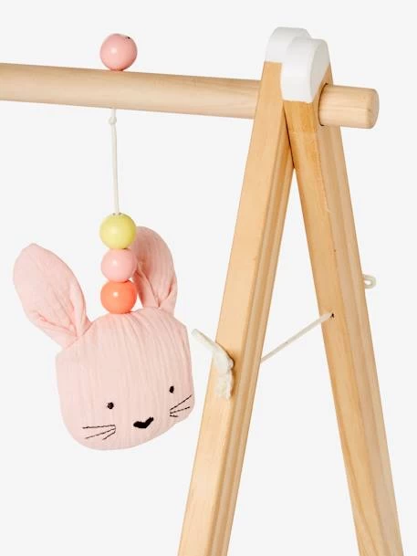 Portique D'éveil Pliable En Bois FSC® Multicolore - Vertbaudet 3 Portique D'éveil Pliable En Bois FSC® Multicolore - Vertbaudet – Image 3