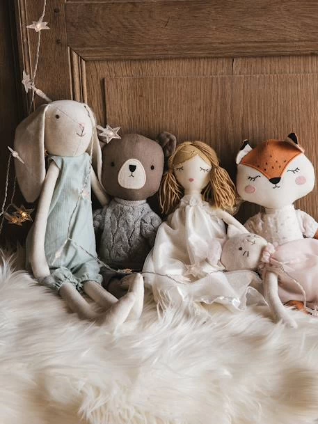 Poupée Dame Renarde Orange - Vertbaudet 3 Poupée Dame Renarde Orange - Vertbaudet – Image 3