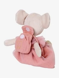 Poupée Souris Et Son Sac à Dos Pour Dent De Lait Blanc - Vertbaudet -Périphériques Pour Enfants poupee souris et son sac a dos pour dent de lait 4