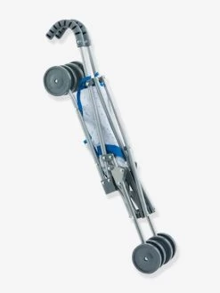 Poussette Canne Bleue COROLLE Pour Poupon De 36 à 42 Cm Bleu - Corolle -Périphériques Pour Enfants poussette canne bleue corolle pour poupon de 36 a 42 cm 2