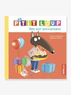 P’TIT LOUP Fête Son Anniversaire AUZOU Orange - Auzou