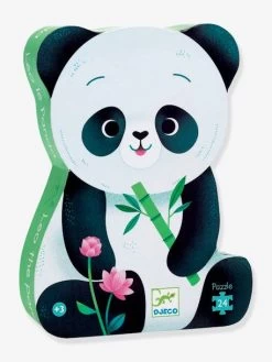 Puzzle 24 Pièces Léo Panda DJECO Blanc - Djeco