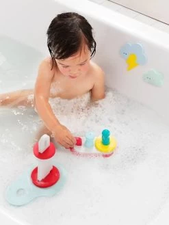 Puzzle De Bain Friends - QUUT Bleu - Quut -Périphériques Pour Enfants puzzle de bain friends quut 2