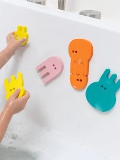 Puzzle De Bain - QUUT Blanc - Quut -Périphériques Pour Enfants puzzle de bain quut 2