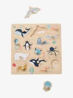 Puzzle De La Banquise En Bois FSC® Multicolore - Vertbaudet -Périphériques Pour Enfants puzzle de la banquise en bois fsc 2