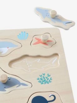 Puzzle De La Banquise En Bois FSC® Multicolore - Vertbaudet -Périphériques Pour Enfants puzzle de la banquise en bois fsc 3