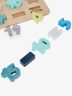 Puzzle Des Chiffres En Bois FSC® Multicolore - Vertbaudet -Périphériques Pour Enfants puzzle des chiffres en bois fsc 4