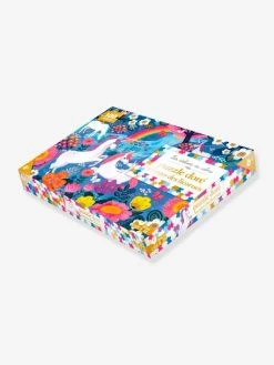 Puzzle Doré Licornes - DEUX COQS D'OR Blanc - Hachette