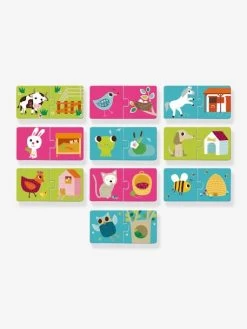 Puzzle Duo Habitat - DJECO Multicolore - Djeco -Périphériques Pour Enfants puzzle duo habitat djeco 2