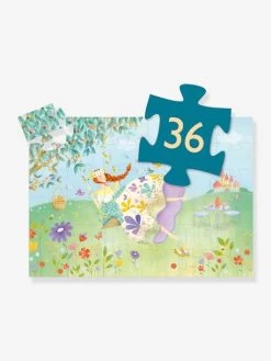 Puzzle La Princesse Du Printemps 36 Pièces DJECO Bleu - Djeco -Périphériques Pour Enfants puzzle la princesse du printemps 36 pieces djeco 2