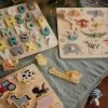 Puzzle Lettres à Encastrer En Bois FSC® Multicolore - Vertbaudet