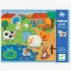 Puzzle Tactiloferme 20 Pièces DJECO Multicolore - Djeco