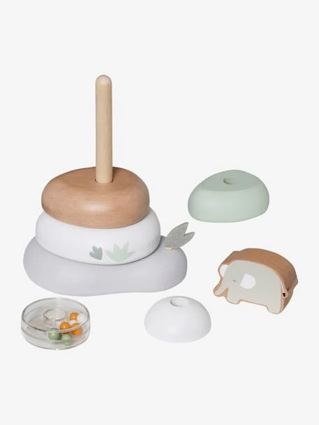 Pyramide à Empiler En Bois FSC® Rose - Vertbaudet 5 Pyramide à Empiler En Bois FSC® Rose - Vertbaudet – Image 5