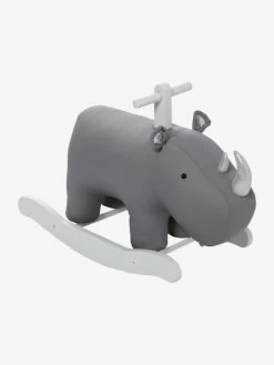 Rhinocéros à Bascule FSC® Gris - Vertbaudet