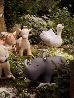 Rhinocéros à Bascule FSC® Gris - Vertbaudet -Périphériques Pour Enfants rhinoceros a bascule fsc 3