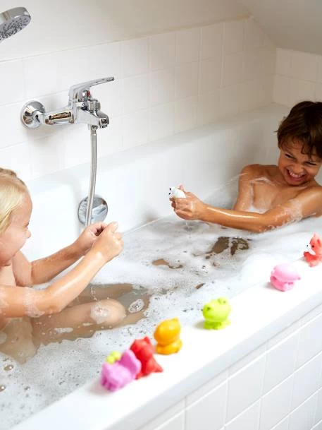 Set De 10 Aspergeurs De Bain Animaux Multicolore - Vertbaudet 3 Set De 10 Aspergeurs De Bain Animaux Multicolore - Vertbaudet – Image 3