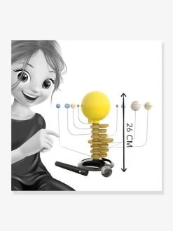 Système Solaire Motorisé - BUKI Jaune - Buki -Périphériques Pour Enfants systeme solaire motorise buki 3