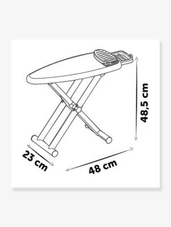 Table à Repasser + Centrale Vapeur - SMOBY Bleu - Smoby -Périphériques Pour Enfants table a repasser centrale vapeur smoby 4