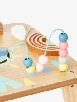 Table D'activités Petits Sioux En Bois FSC® Multicolore - Vertbaudet -Périphériques Pour Enfants table dactivites petits sioux en bois fsc 5