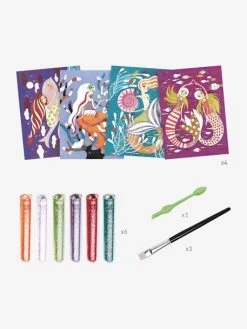 Tableaux à Pailleter - La Lumière Des Sirènes DJECO Multicolore - Djeco 7 Tableaux à Pailleter - La Lumière Des Sirènes DJECO Multicolore - Djeco -Périphériques Pour Enfants tableaux a pailleter la lumiere des sirenes djeco 2