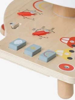 Tablette Volant De Voiture En Bois FSC® Beige - Vertbaudet -Périphériques Pour Enfants tablette volant de voiture en bois fsc 4