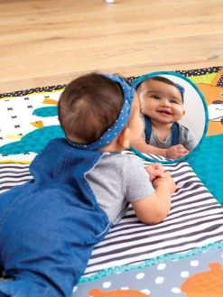 Tapis De Jeu Multi Activités Sensoriel Géant Infantino Vert - Infantino -Périphériques Pour Enfants tapis de jeu multi activites sensoriel geant infantino 2