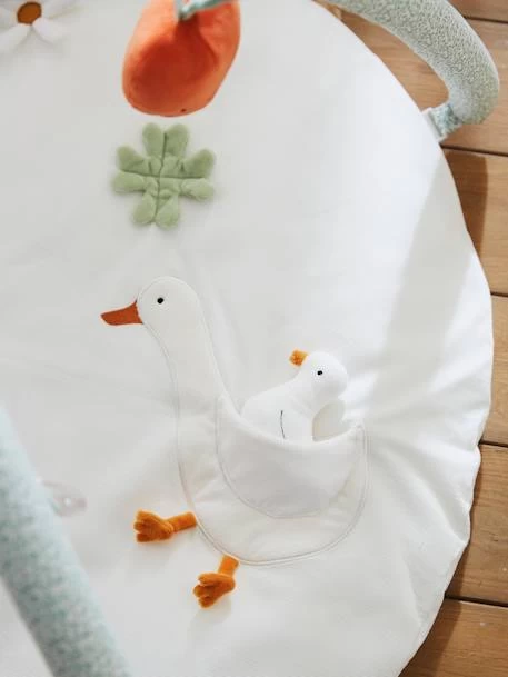 Tapis D'éveil Avec Arches En Coton Nid D'abeille LOVELY FARM Lovely Farm - Multicolore - Vertbaudet 3 Tapis D'éveil Avec Arches En Coton Nid D'abeille LOVELY FARM Lovely Farm - Multicolore - Vertbaudet – Image 3