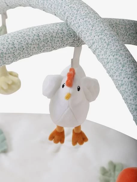 Tapis D'éveil Avec Arches En Coton Nid D'abeille LOVELY FARM Lovely Farm - Multicolore - Vertbaudet 5 Tapis D'éveil Avec Arches En Coton Nid D'abeille LOVELY FARM Lovely Farm - Multicolore - Vertbaudet – Image 5