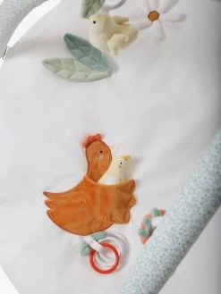 Tapis D'éveil Avec Arches En Coton Nid D'abeille LOVELY FARM Lovely Farm - Multicolore - Vertbaudet 11 Tapis D'éveil Avec Arches En Coton Nid D'abeille LOVELY FARM Lovely Farm - Multicolore - Vertbaudet -Périphériques Pour Enfants tapis deveil avec arches en coton nid dabeille lovely farm 5