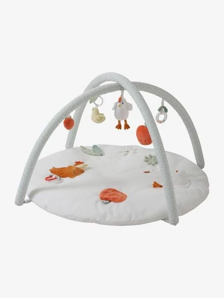 Tapis D'éveil Avec Arches En Coton Nid D'abeille LOVELY FARM Lovely Farm - Multicolore - Vertbaudet 1 Tapis D'éveil Avec Arches En Coton Nid D'abeille LOVELY FARM Lovely Farm - Multicolore - Vertbaudet