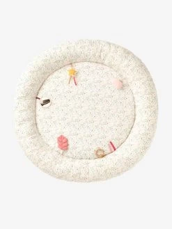 Tapis D'éveil Avec Arches Florettes Ecru / Multico - Vertbaudet -Périphériques Pour Enfants tapis deveil avec arches florettes 2