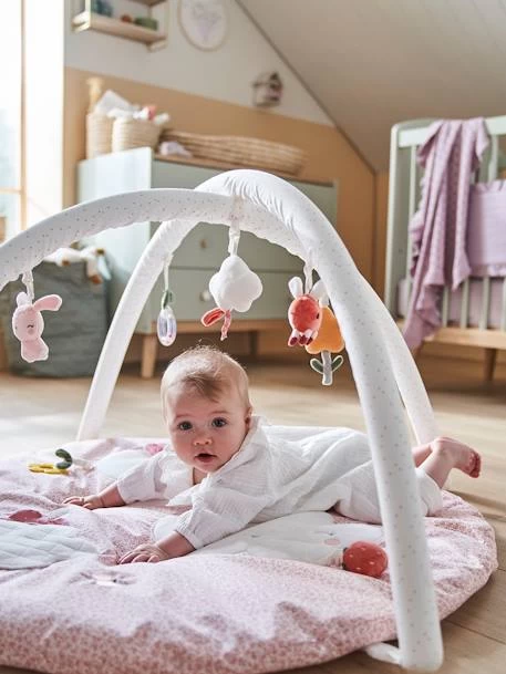 Tapis D'éveil Avec Arches VOYAGE AU PAYS ROSE Rose - Vertbaudet 2 Tapis D'éveil Avec Arches VOYAGE AU PAYS ROSE Rose - Vertbaudet – Image 2