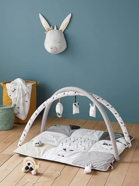 Tapis D'éveil BLACK&PLAY Blanc - Vertbaudet 1 Tapis D'éveil BLACK&PLAY Blanc - Vertbaudet