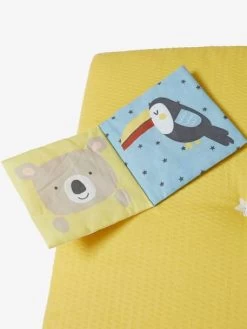 Tapis D'éveil En Lange Sans Arche Tropik Moutarde - Vertbaudet -Périphériques Pour Enfants tapis deveil en lange sans arche tropik 4